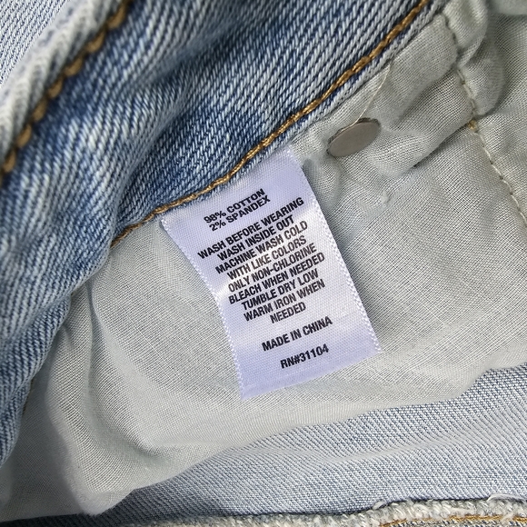 Waverly mid-rise denim shorts - Picture 4 of 5